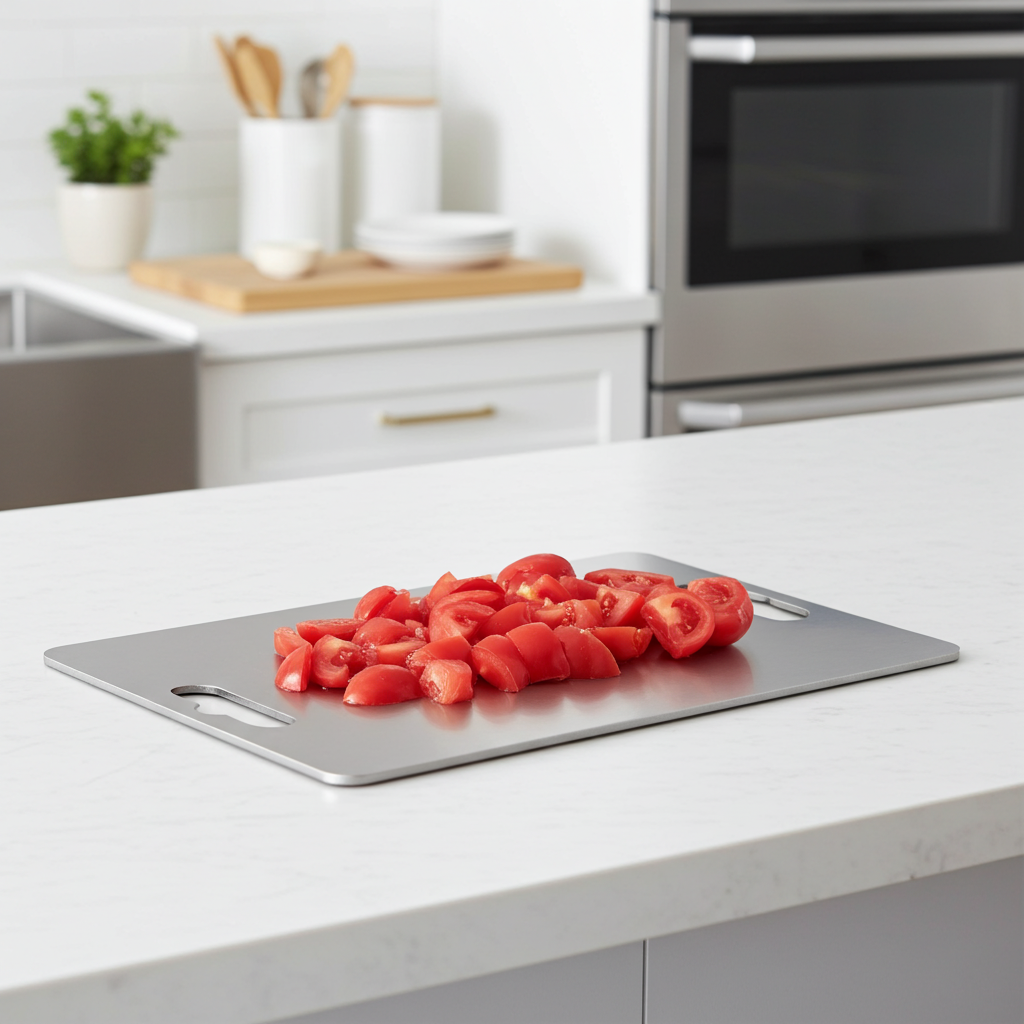 TAGLIERE ACCIAIO INOX _ QUADRO