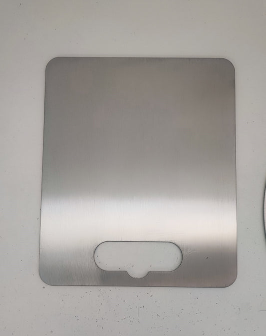TAGLIERE ACCIAIO INOX _ QUADRO